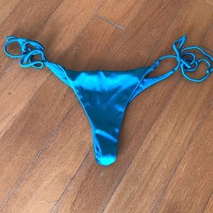 Teal bikini bottom